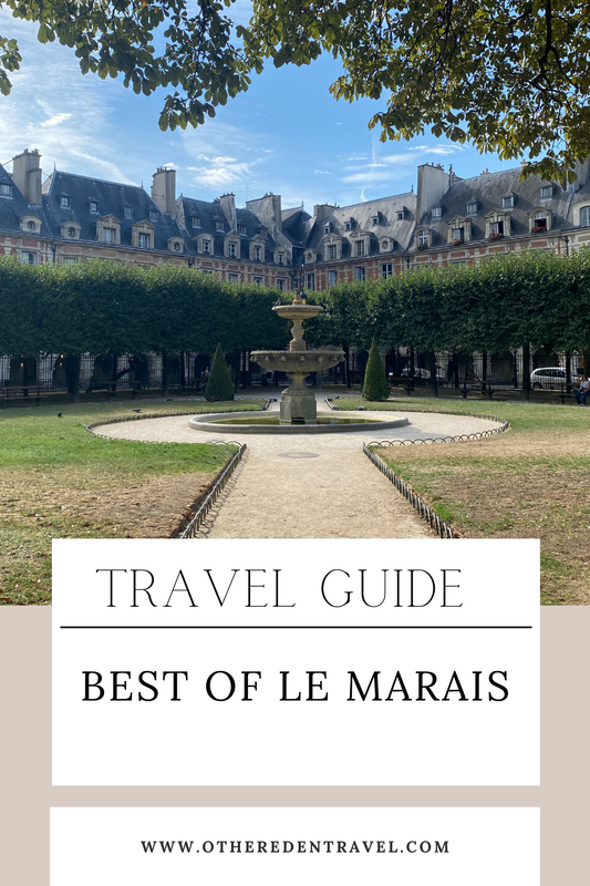 Travel Guide-The Best of Le Marais